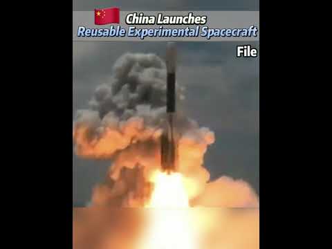 China launches reusable experimental spacecraft #china #spacecraft #spacetechnology #spaceengineers