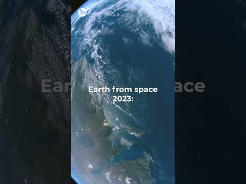 🛰️🌍 57 years of development in space technology! (Image: Nasa, videos: Sen) #newtechnology