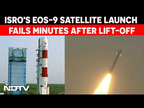 ISRO News Today | LIVE | ISRO's EOS-9 Satellite Launch Fails Minutes After Lift-Off