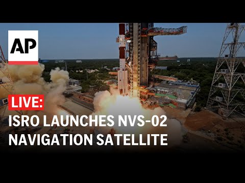 LIVE: ISRO launches NVS-02 navigation satellite