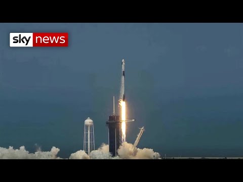 NASA and SpaceX successfully launch rocket carrying astronauts to ISS