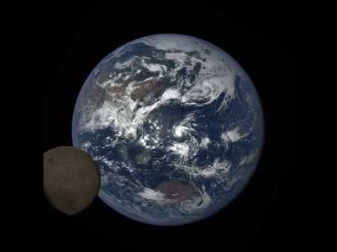 NASA Camera Catches Moon 'Photobombing' Earth
