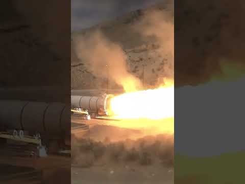 NASA’s Full-Scale Space Launch System Rocket Booster Test