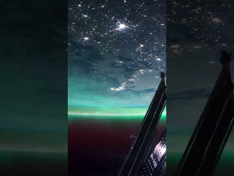 Northern Lights Seen From the International Space Station
